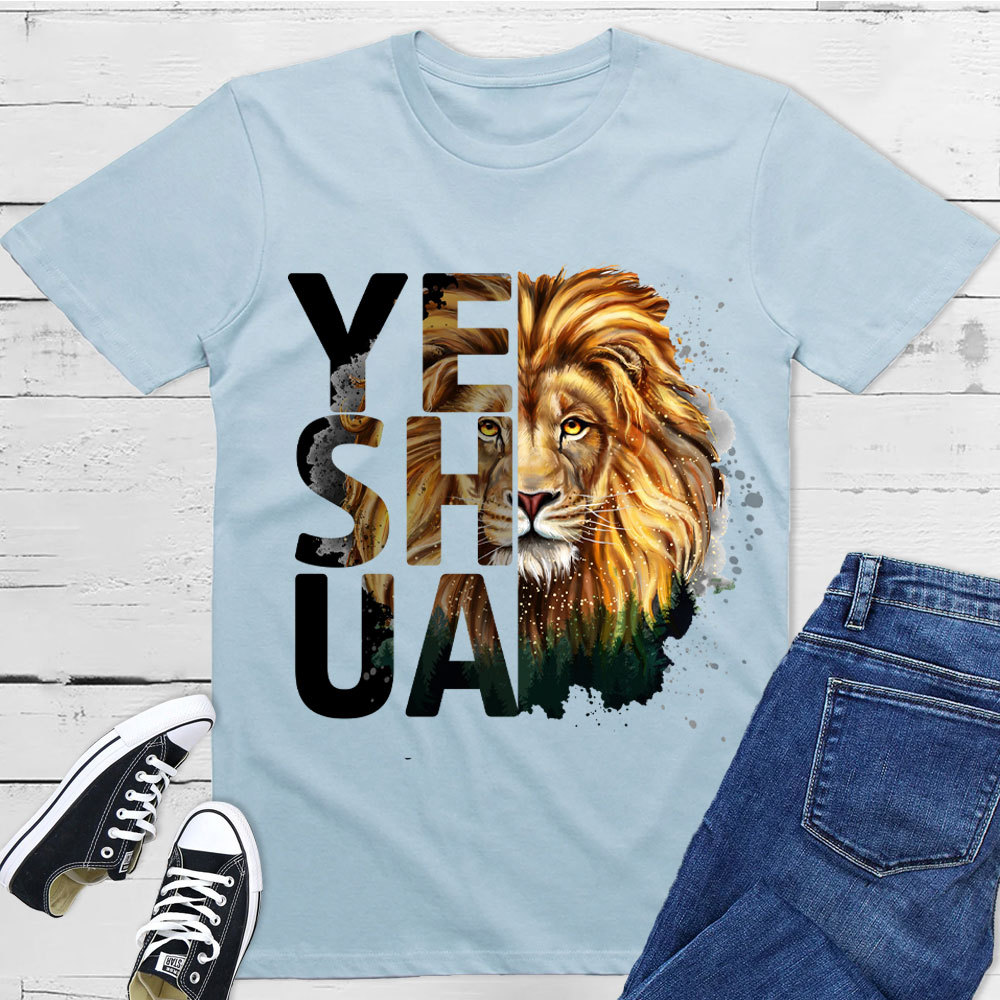 Yeshua And Lion Christian T-Shirt