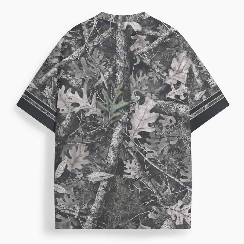 Yeshua Camo Oversized All-Over Print Christian T-Shirt