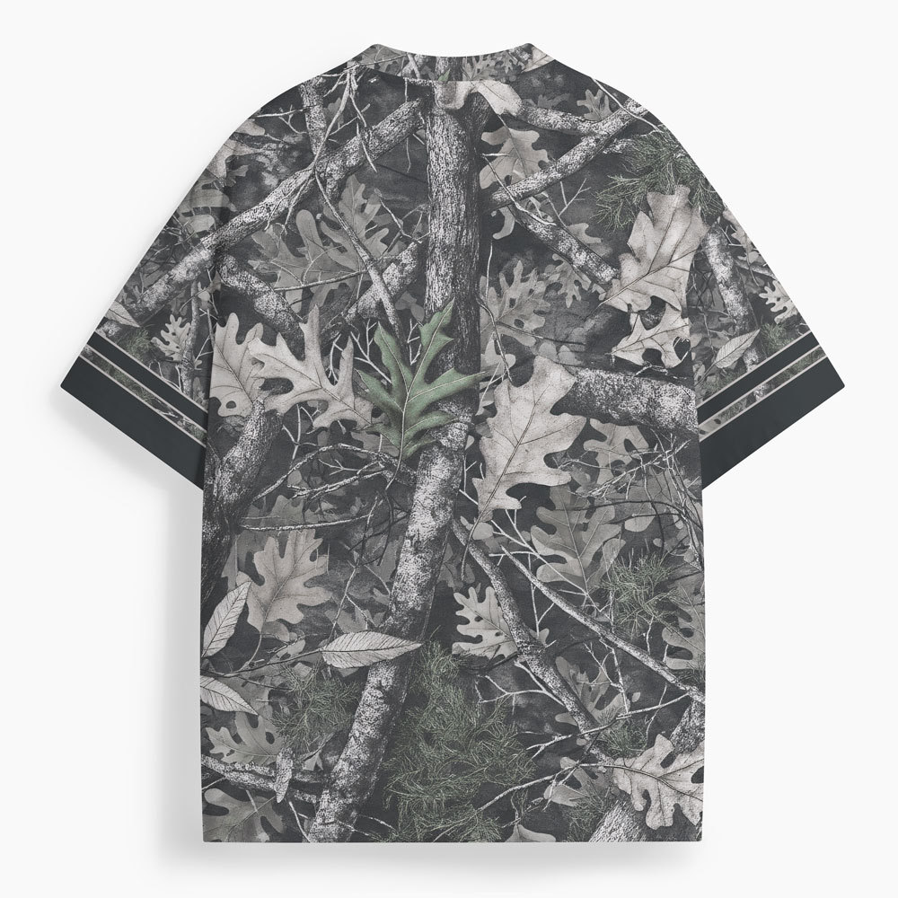 Yeshua Camo Oversized All-Over Print Christian T-Shirt