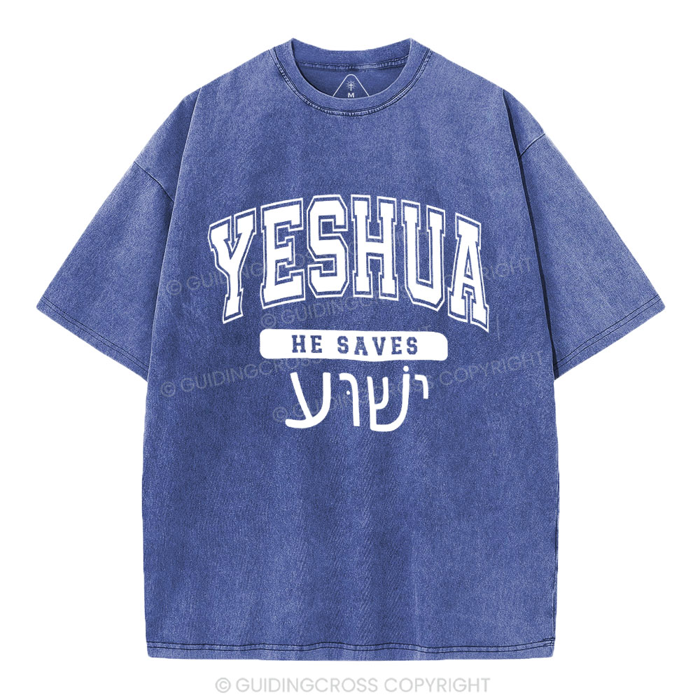 Yeshua Chirstian Washed T-Shirt