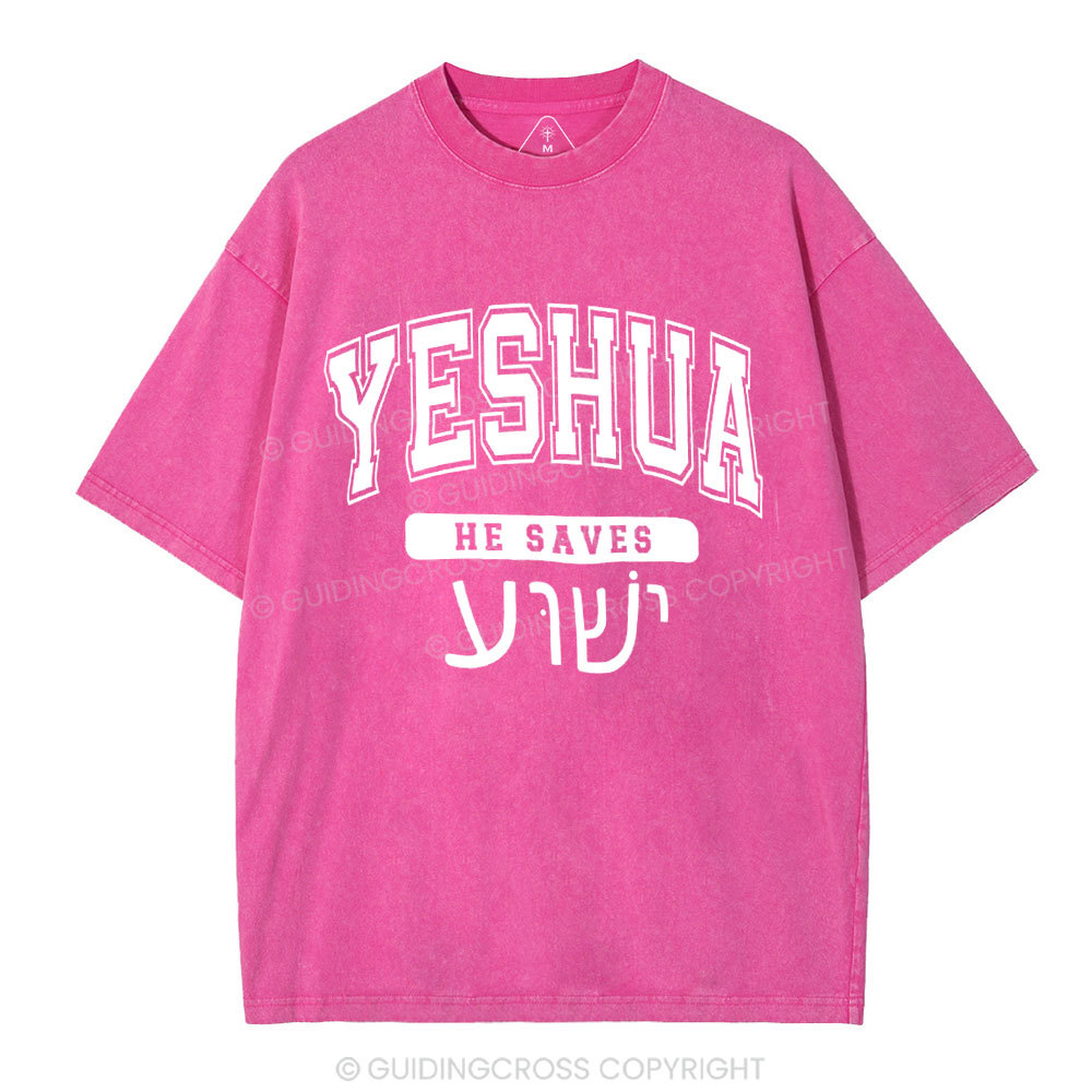 Yeshua Chirstian Washed T-Shirt