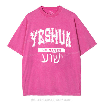 Yeshua Chirstian Washed T-Shirt