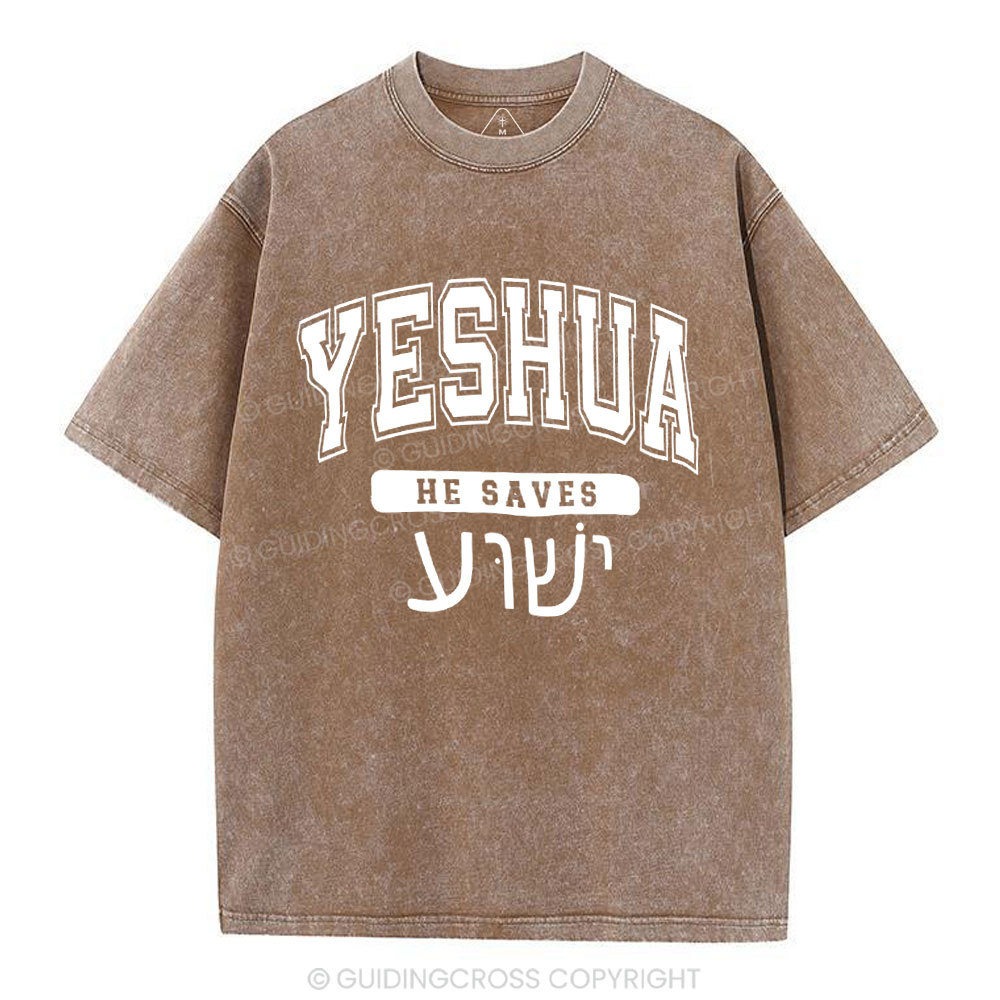 Yeshua Chirstian Washed T-Shirt