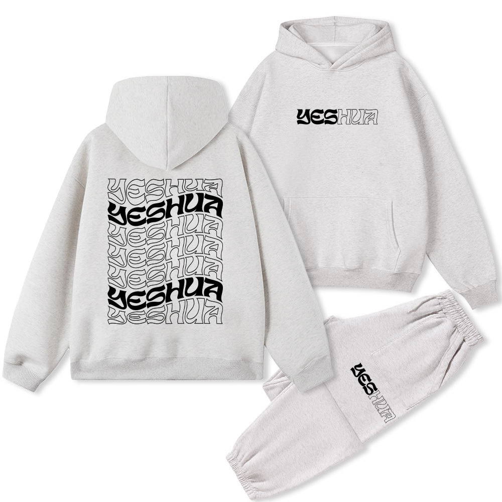 Yeshua Christian Fleece Hoodie Set