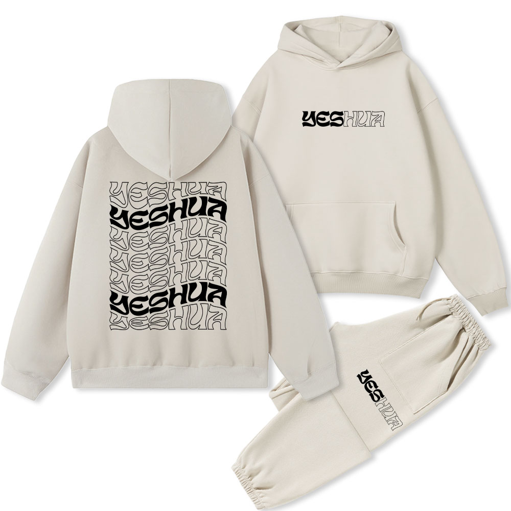 Yeshua Christian Fleece Hoodie Set