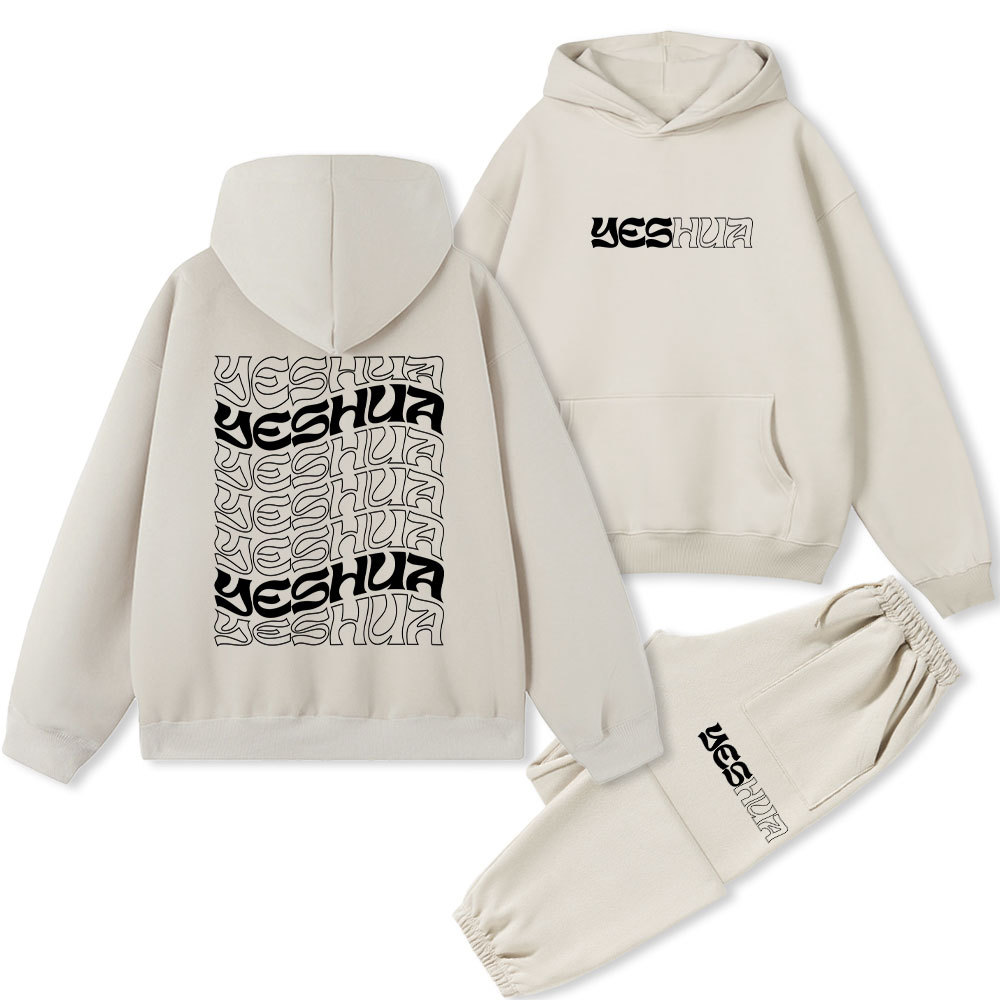 Yeshua Christian Fleece Hoodie Set