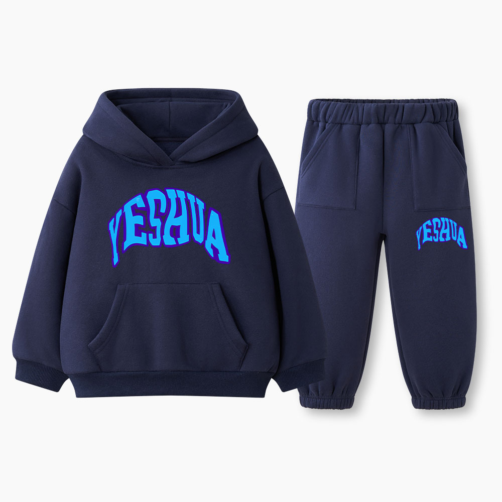Yeshua Christian Kid Fleece Hoodie Set
