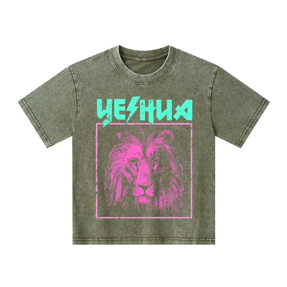 Yeshua Christian Kid Washed T-Shirt