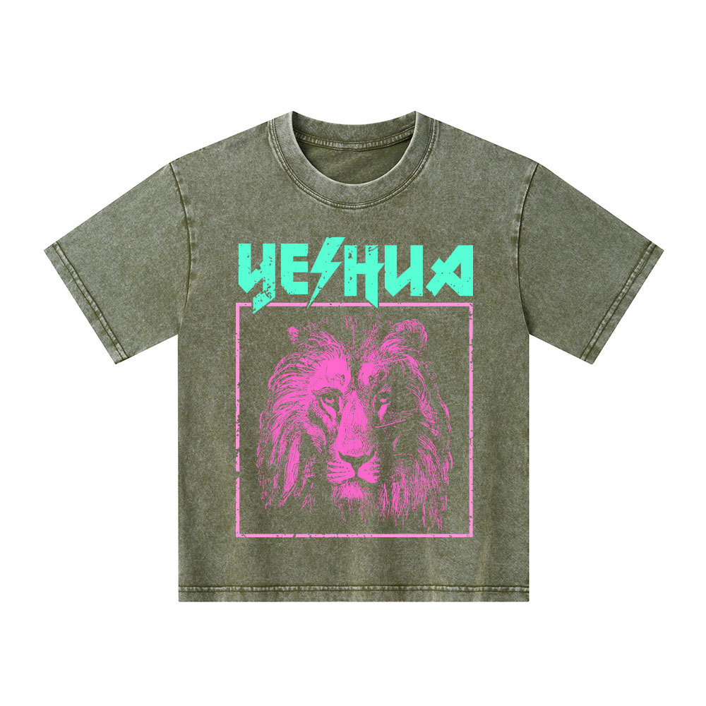 Yeshua Christian Kid Washed T-Shirt