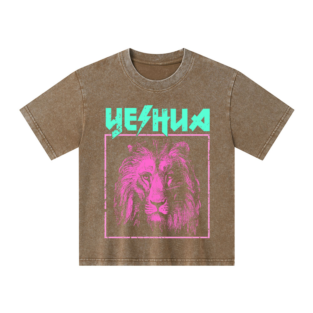 Yeshua Christian Kid Washed T-Shirt