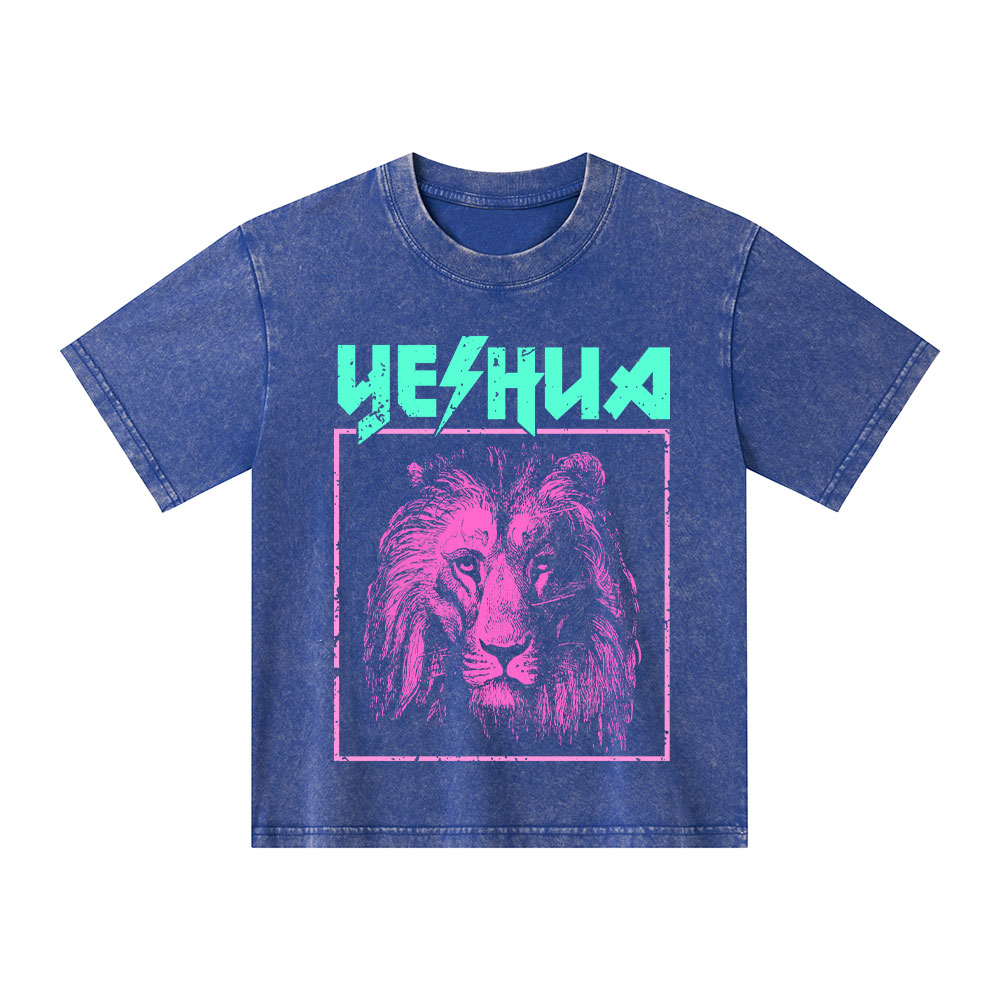 Yeshua Christian Kid Washed T-Shirt