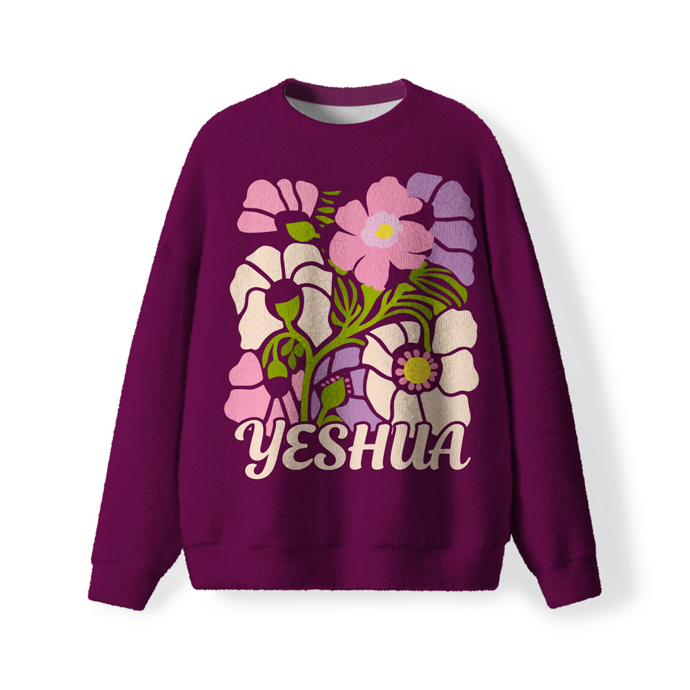 ゆゆ Yeshua Christian Lightweight Sweater – GuidingCross