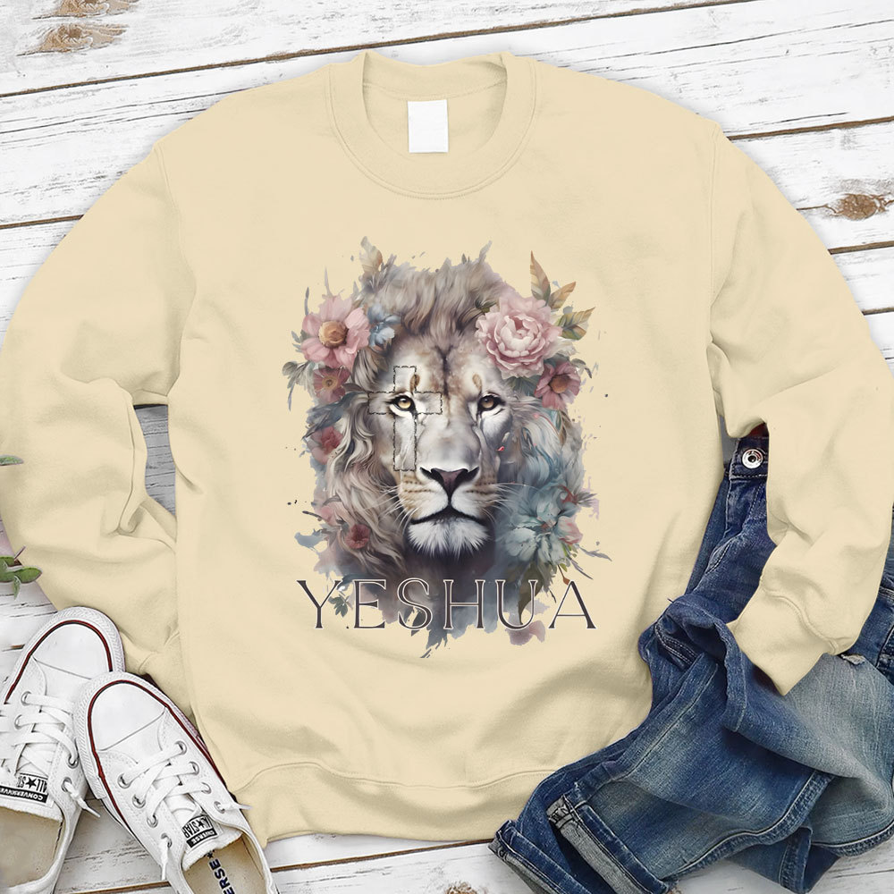 Yeshua Christian Sweatshirt Sale - GuidingCross