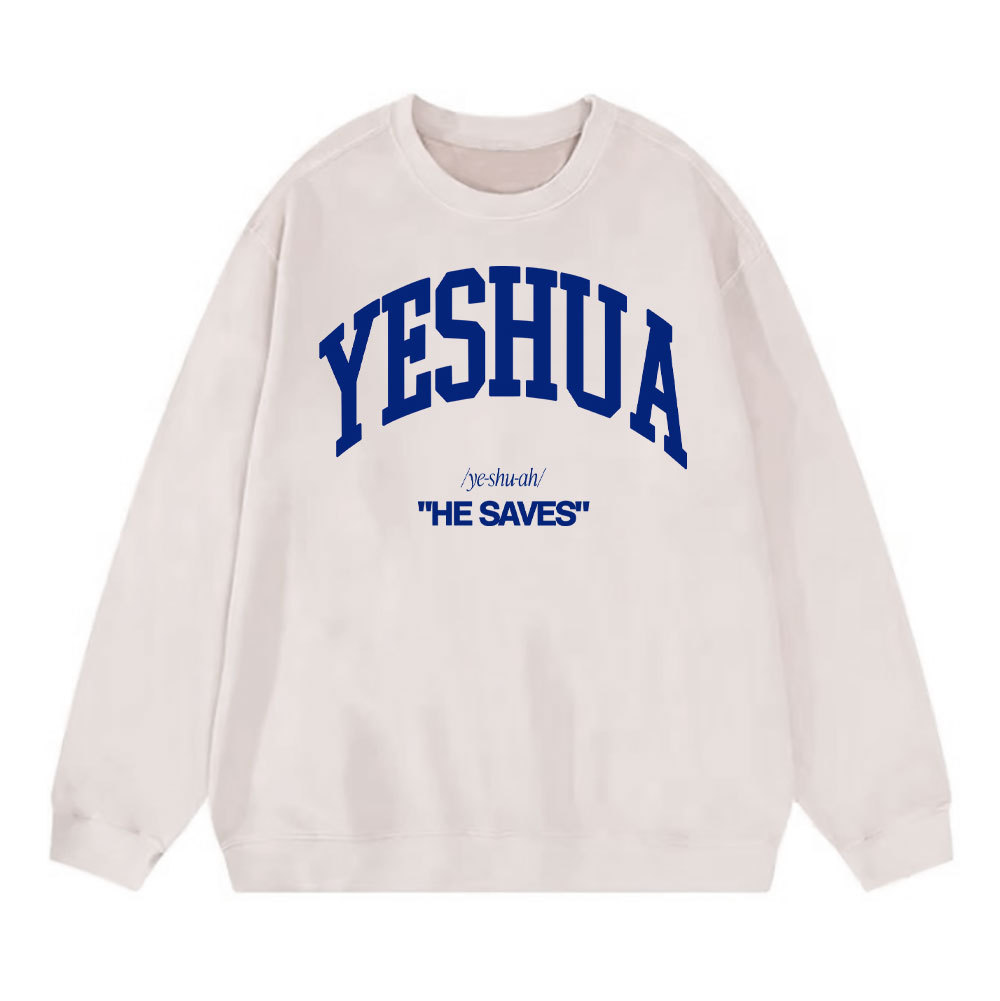 Yeshua Christian Washed Sweatshirt