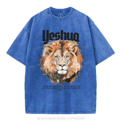 Yeshua Christian Washed T-Shirt