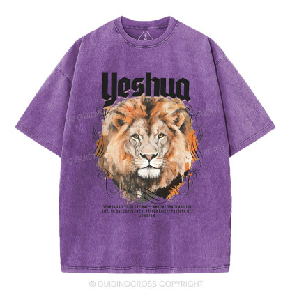 Yeshua Christian Washed T-Shirt