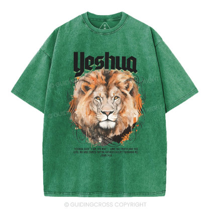 Yeshua Christian Washed T-Shirt