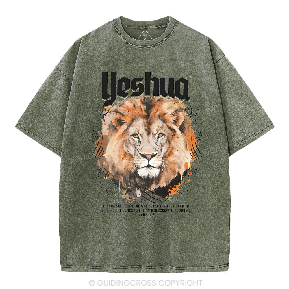 Yeshua Christian Washed T-Shirt