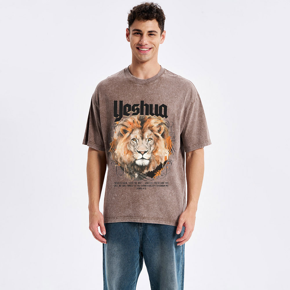 Yeshua Christian Washed T-Shirt