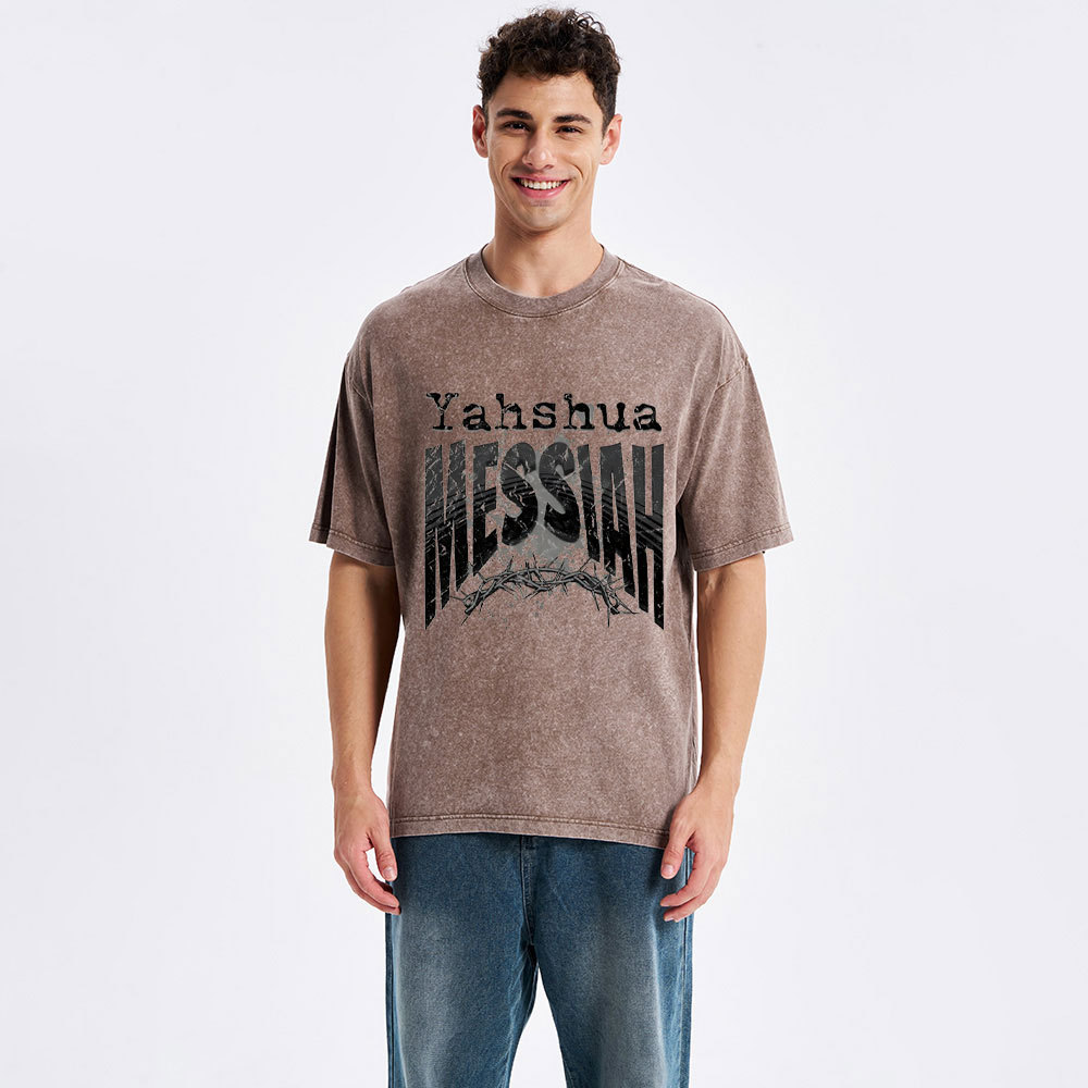 Yeshua Christian Washed T-Shirt