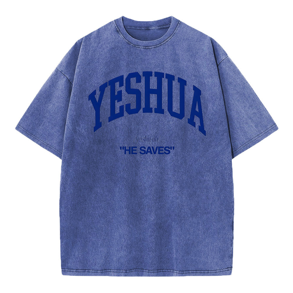 Yeshua Christian Washed T-Shirt