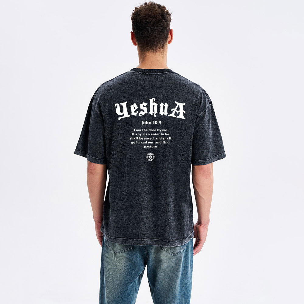 Yeshua Christian Washed T-Shirt