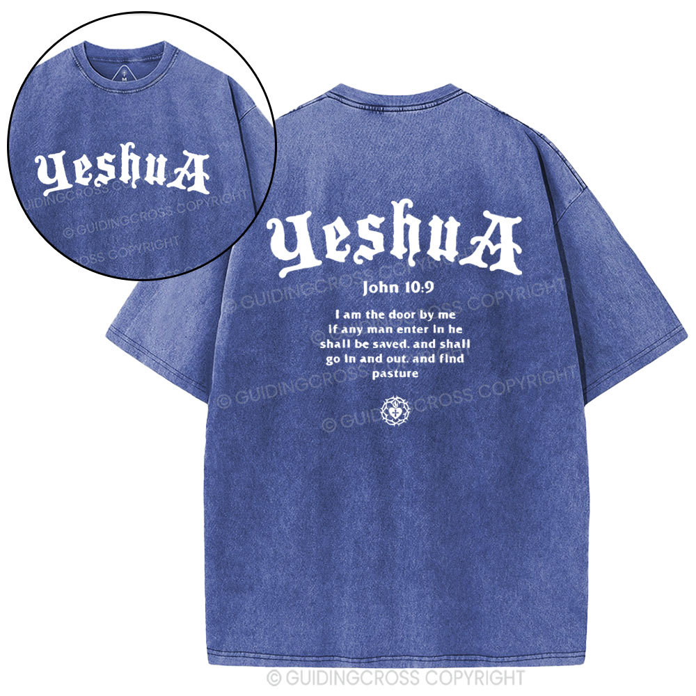 Yeshua Christian Washed T-Shirt