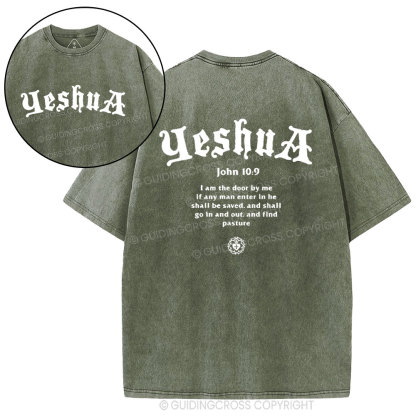 Yeshua Christian Washed T-Shirt