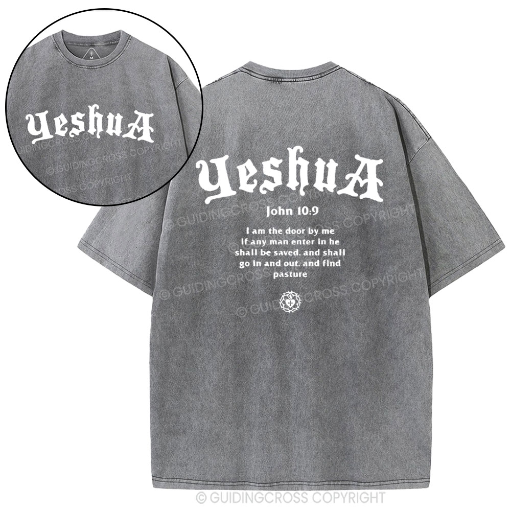 Yeshua Christian Washed T-Shirt