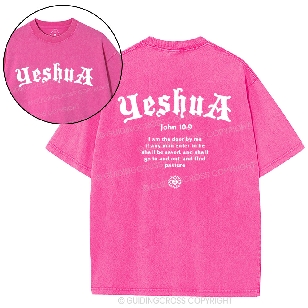 Yeshua Christian Washed T-Shirt