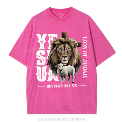 Yeshua Christian Washed T-Shirt