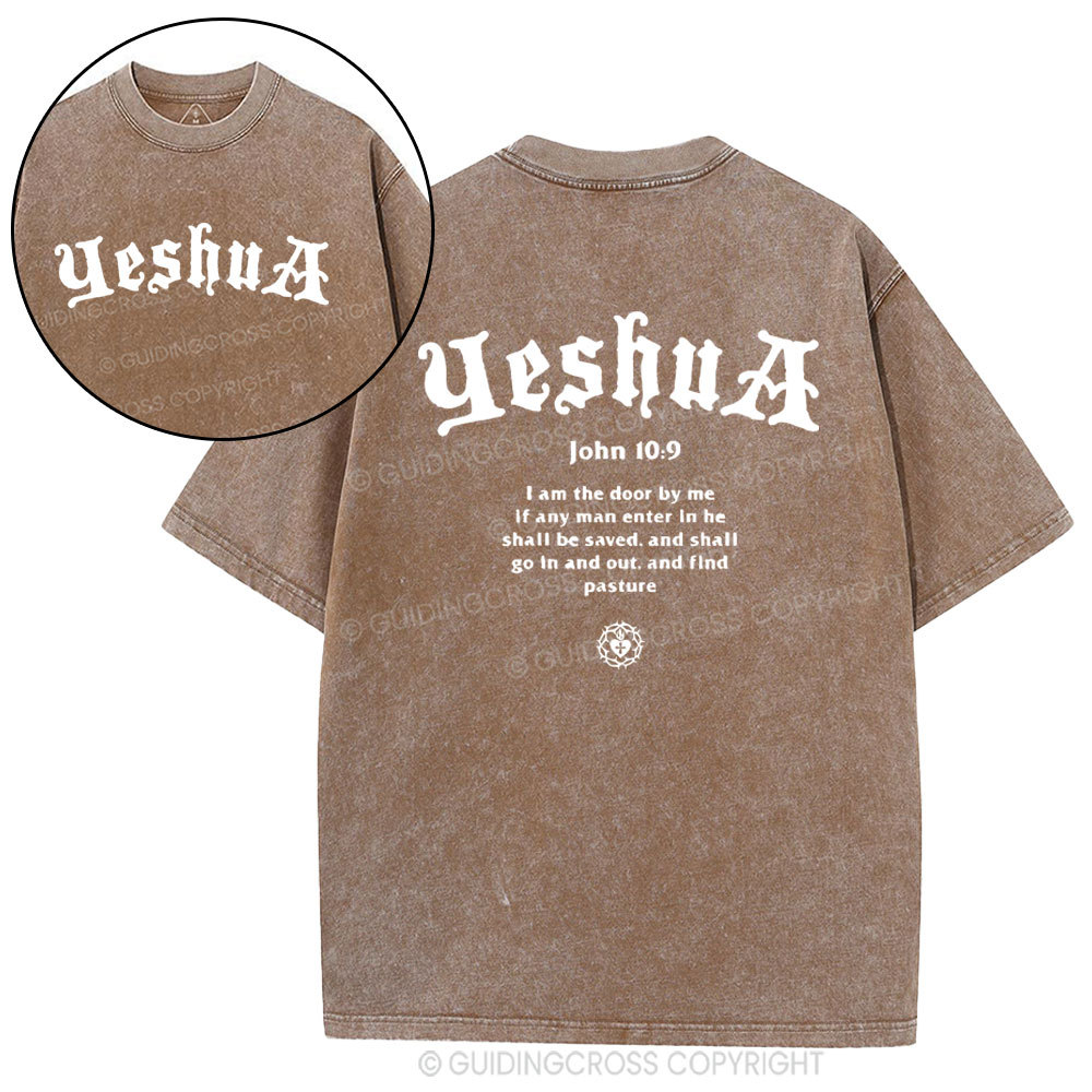 Yeshua Christian Washed T-Shirt