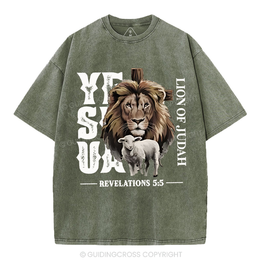 Yeshua Christian Washed T-Shirt