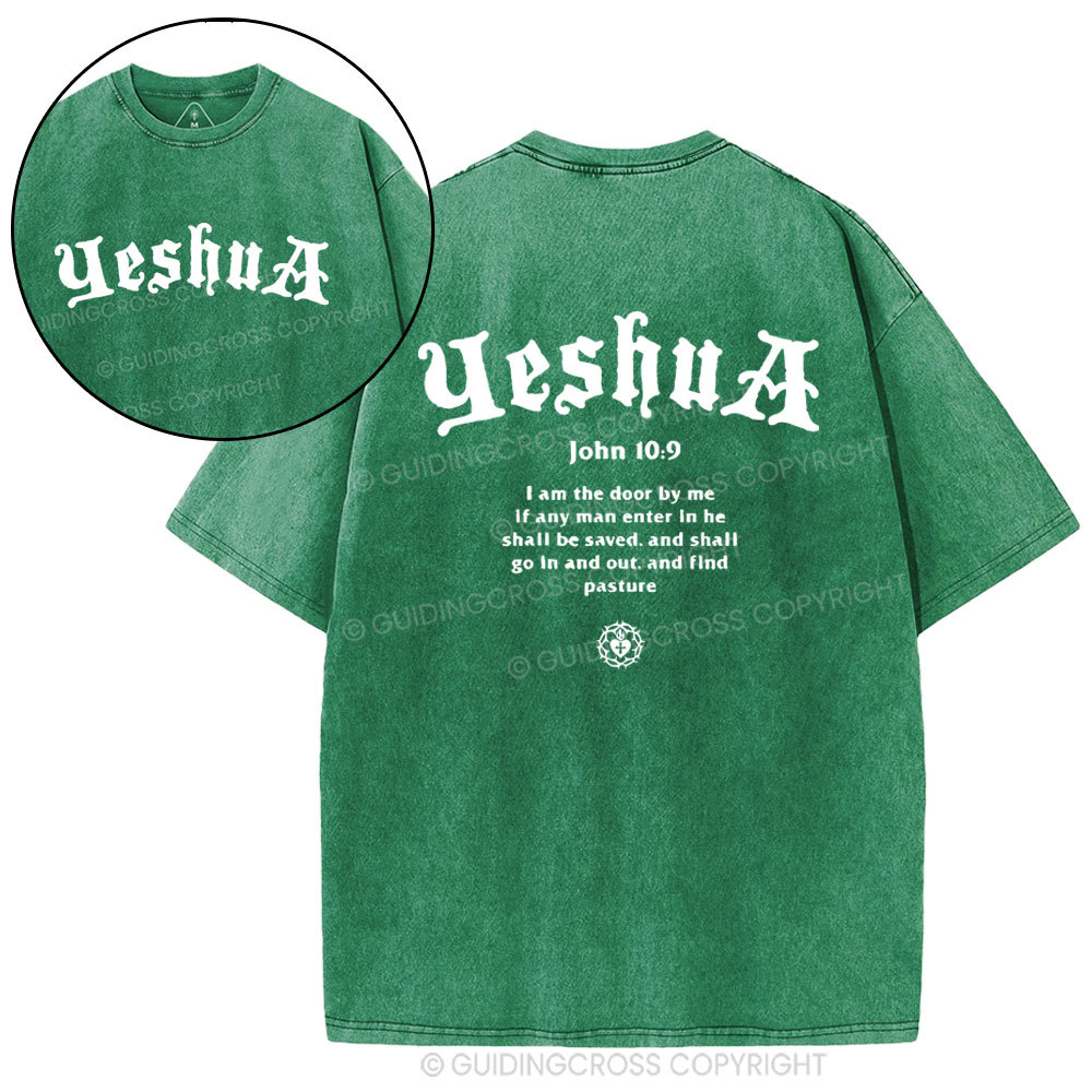 Yeshua Christian Washed T-Shirt