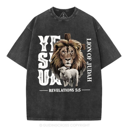 Yeshua Christian Washed T-Shirt