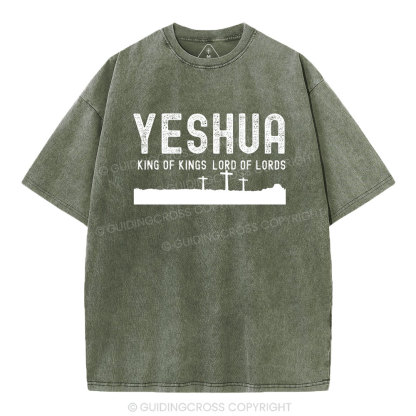 Yeshua Chritian Washed T-Shirt