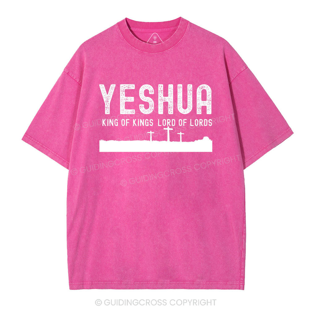 Yeshua Chritian Washed T-Shirt