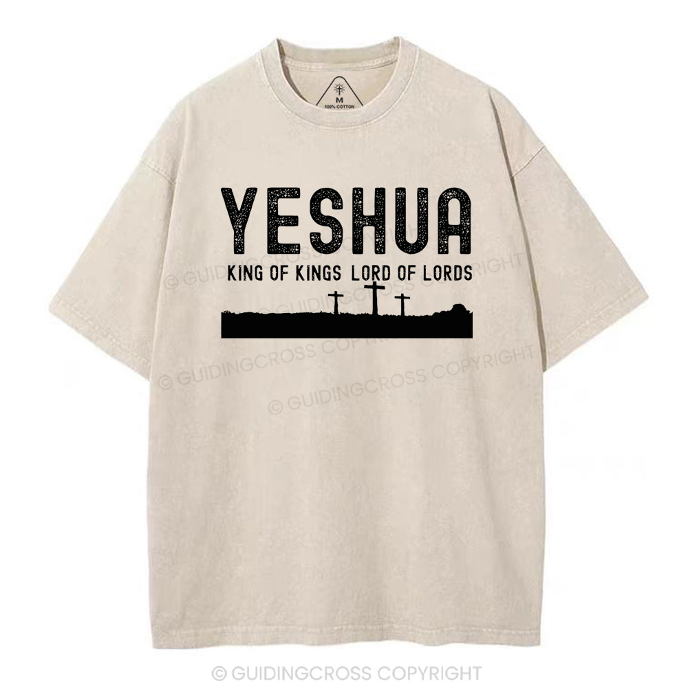 Yeshua Chritian Washed T-Shirt