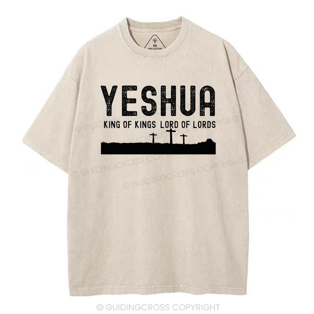 Yeshua Chritian Washed T-Shirt
