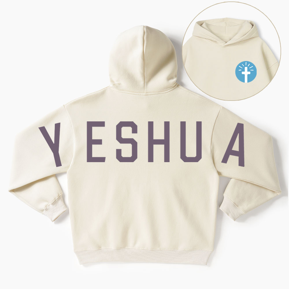 Yeshua Guidingcross Premium Christian Fleece Hoodie