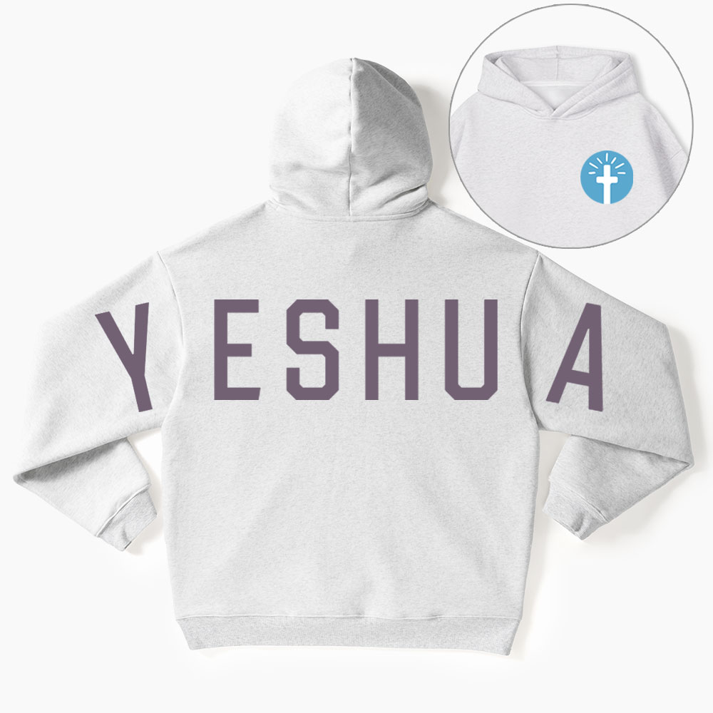 Yeshua Guidingcross Premium Christian Fleece Hoodie