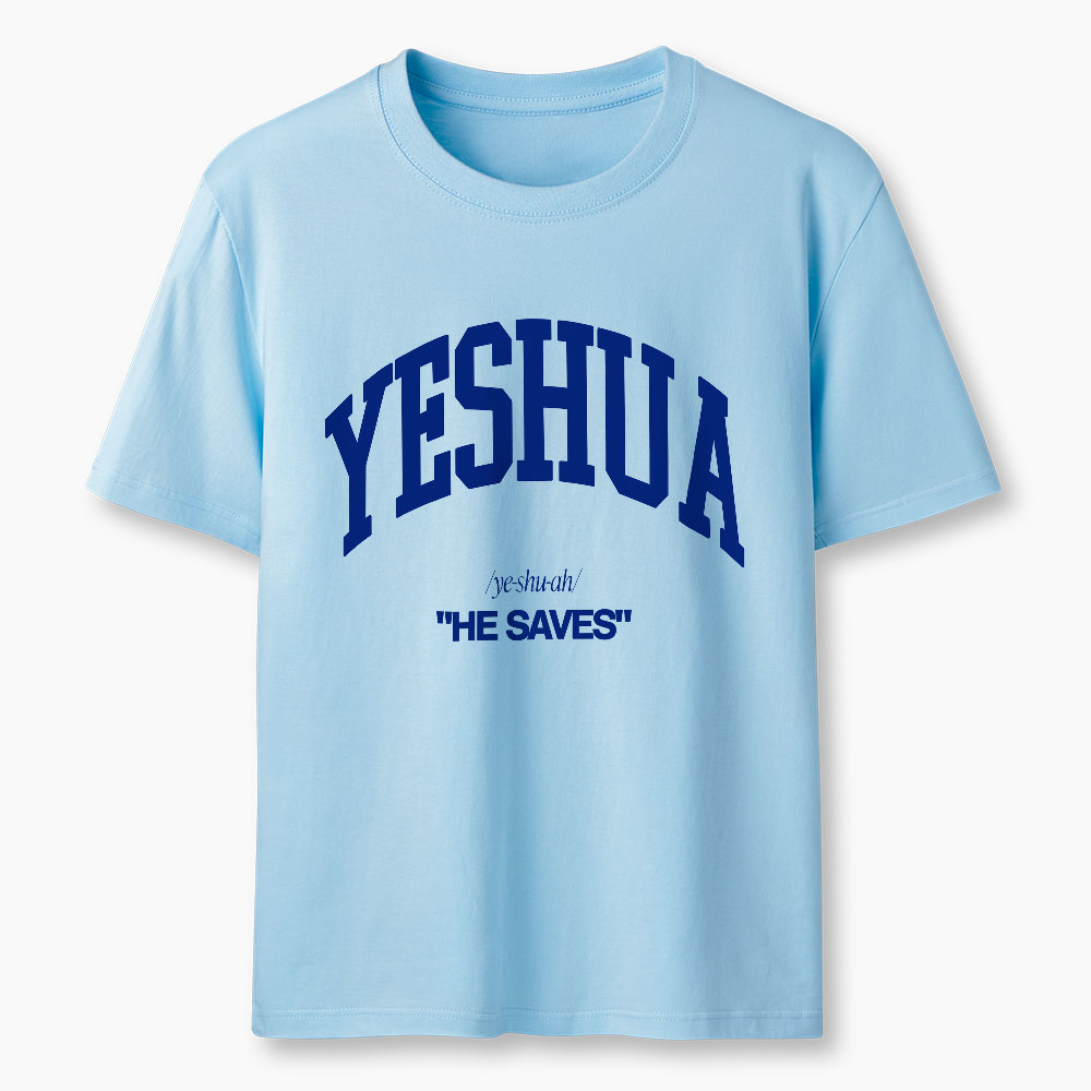 Yeshua He Saves Christian Classic T-Shirt