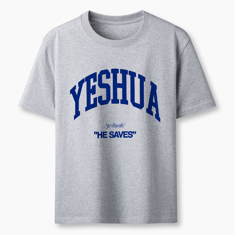 Yeshua He Saves Christian Classic T-Shirt