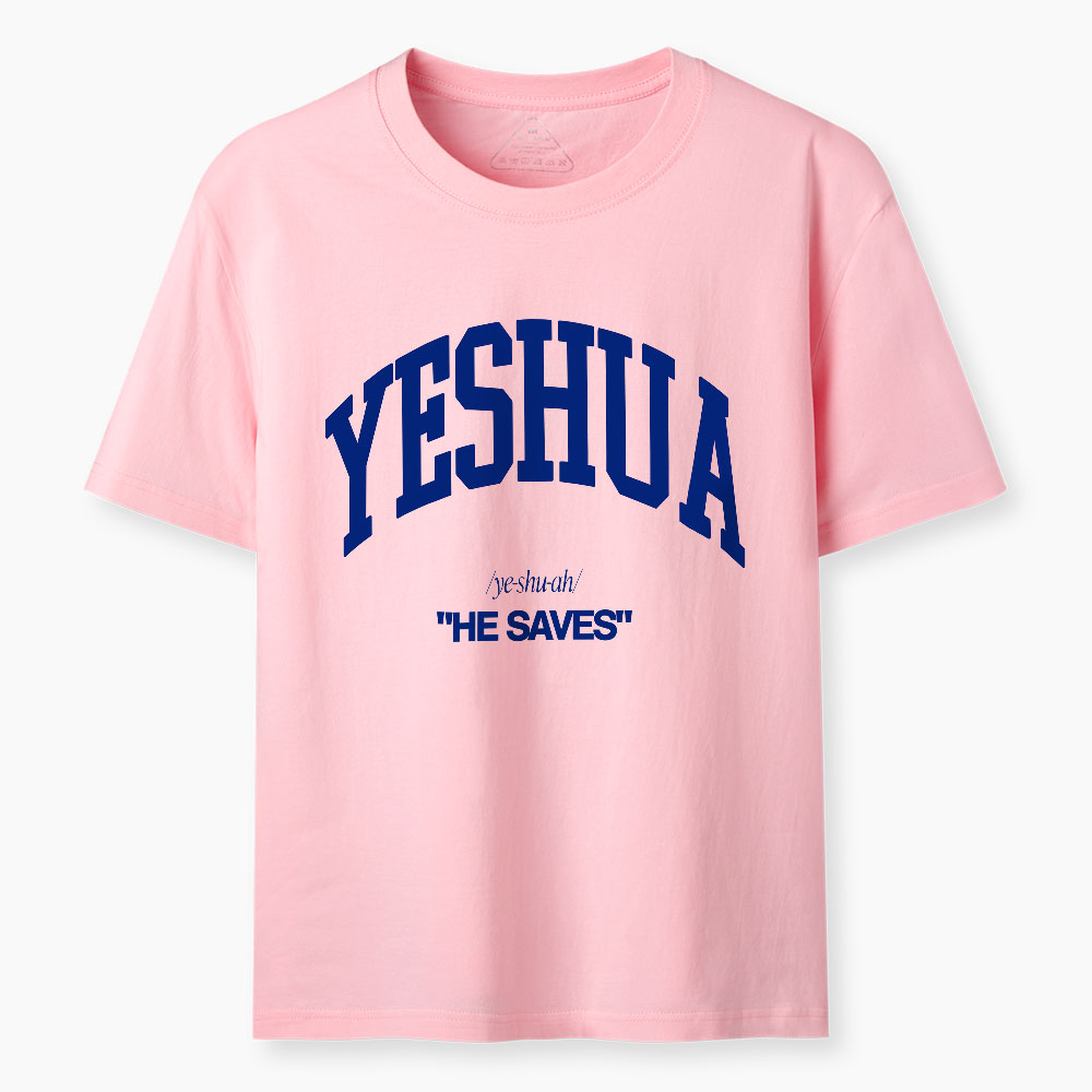 Yeshua He Saves Christian Classic T-Shirt