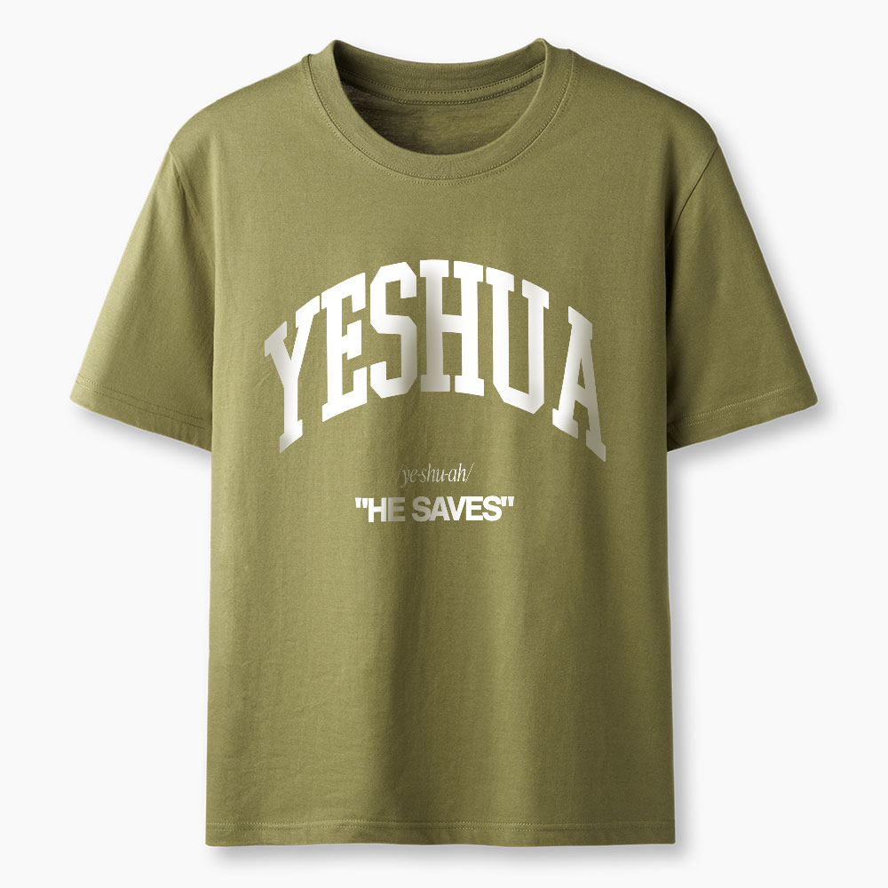 Yeshua He Saves Christian Classic T-Shirt