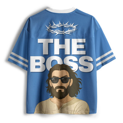 Yeshua The Boss Christian Mesh Jersey