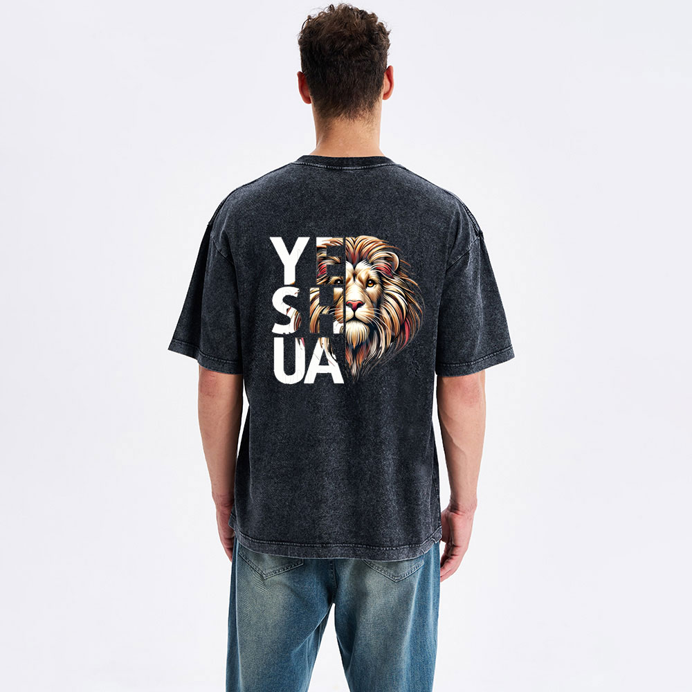 Yeshua The Way Christian Washed T-Shirt