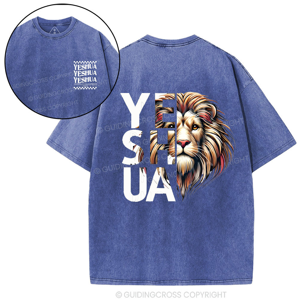 Yeshua The Way Christian Washed T-Shirt
