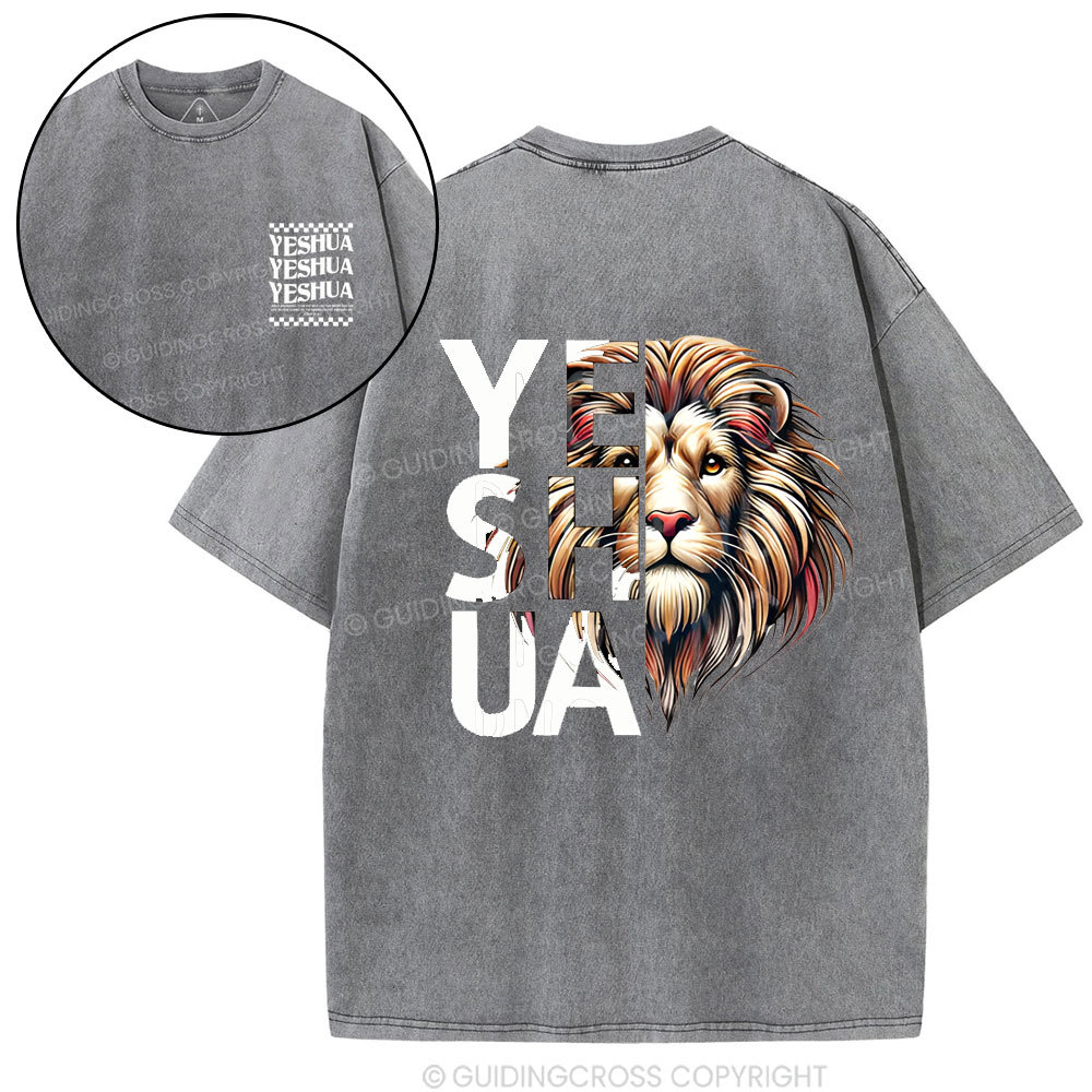 Yeshua The Way Christian Washed T-Shirt