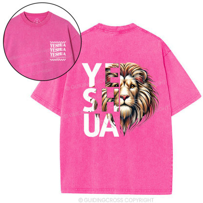 Yeshua The Way Christian Washed T-Shirt
